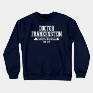 Young Frankenstein College Design Crewneck Sweatshirt